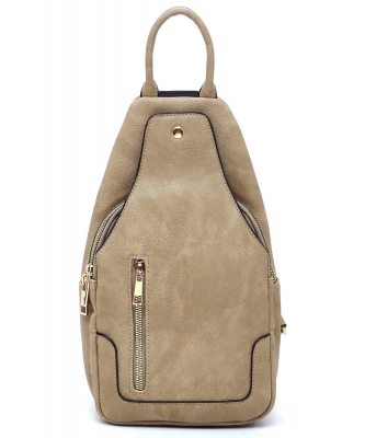 Fashion Sling Backpack AD2766 STONE